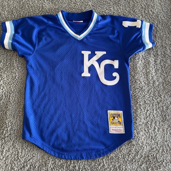NWOT Authentic Mitchell & Ness Bo Jackson 1989 MLB Kansas City Royals Jersey 36 - Picture 1 of 12